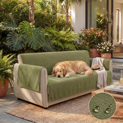 Waterproof Non-Slip Furniture Protector Pet Outdoor Couch Cover-Slipsafe