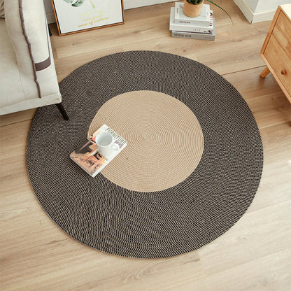 Nordic Handwoven Durable Cat Scratch Mat Rug with Fringe