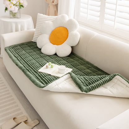 Lazy Soft Flannel Breathable Pet Mat Non-slip One-Piece Couch Covers