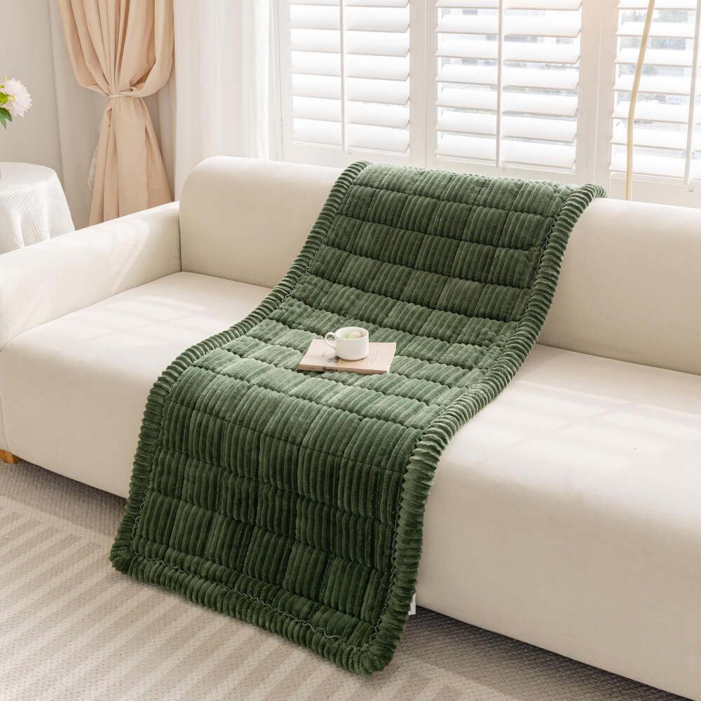 Lazy Soft Flannel Breathable Pet Mat Non-slip One-Piece Couch Covers