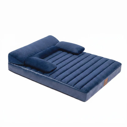 Large Waterproof Orthopedic Bolster Dog Sofa Bed - LuxeNest